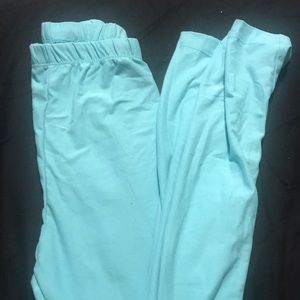 No Boundaries XL(15-17) Light Turquoise Leggings